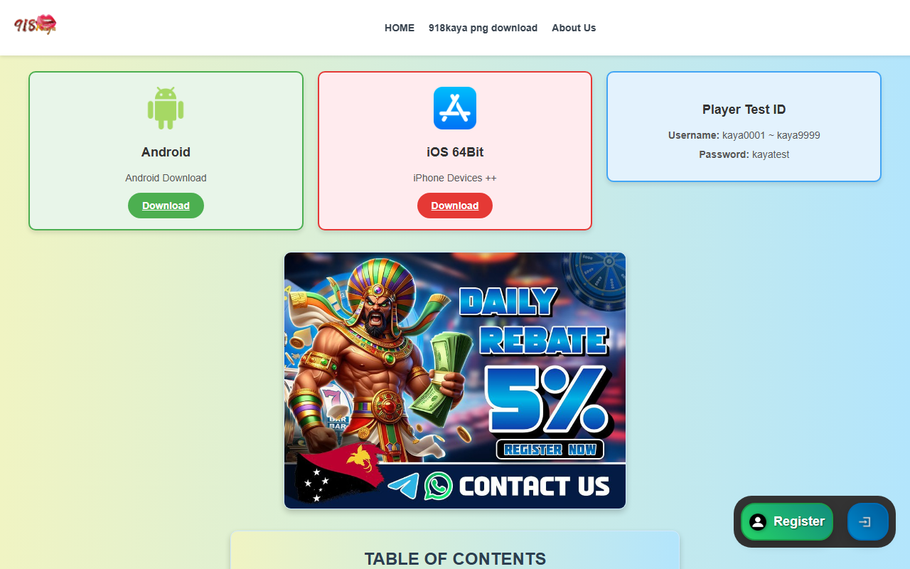 918kayaapk.com screenshot