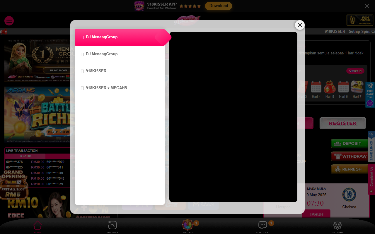 918kisser4.com screenshot