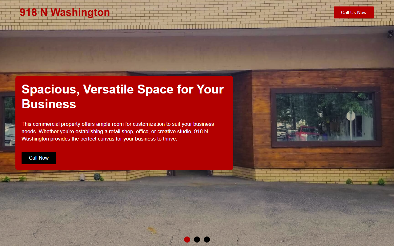 918nwashington.com screenshot