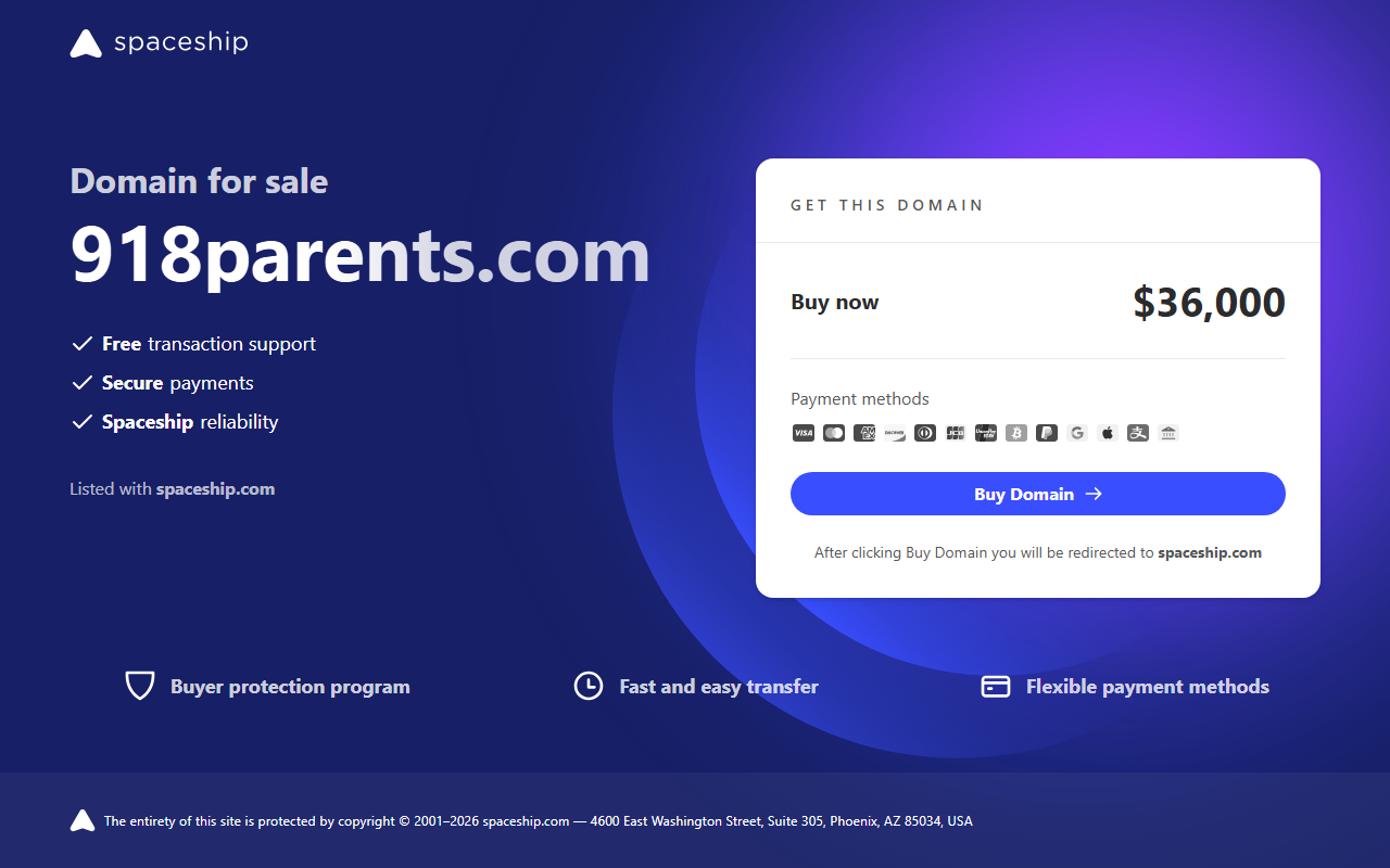 918parents.com screenshot