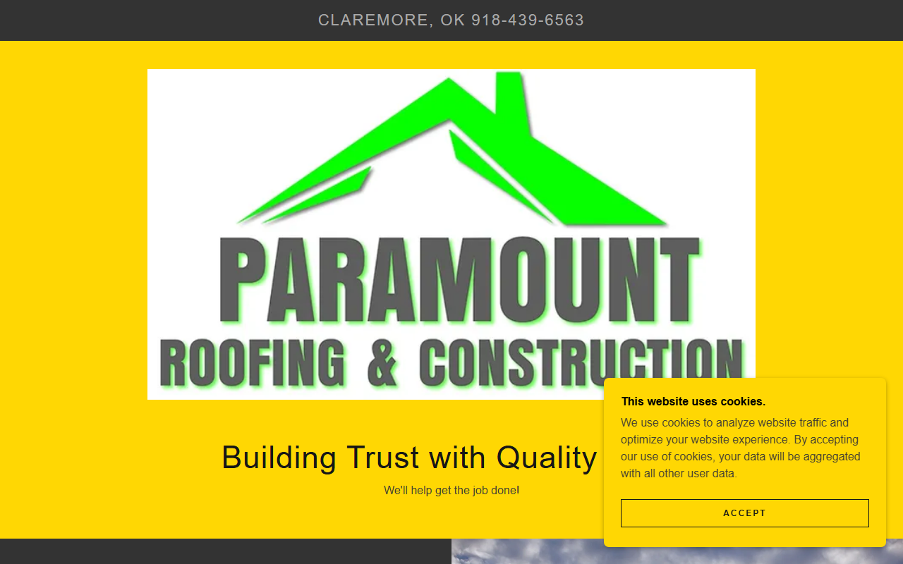 918roofers.com screenshot