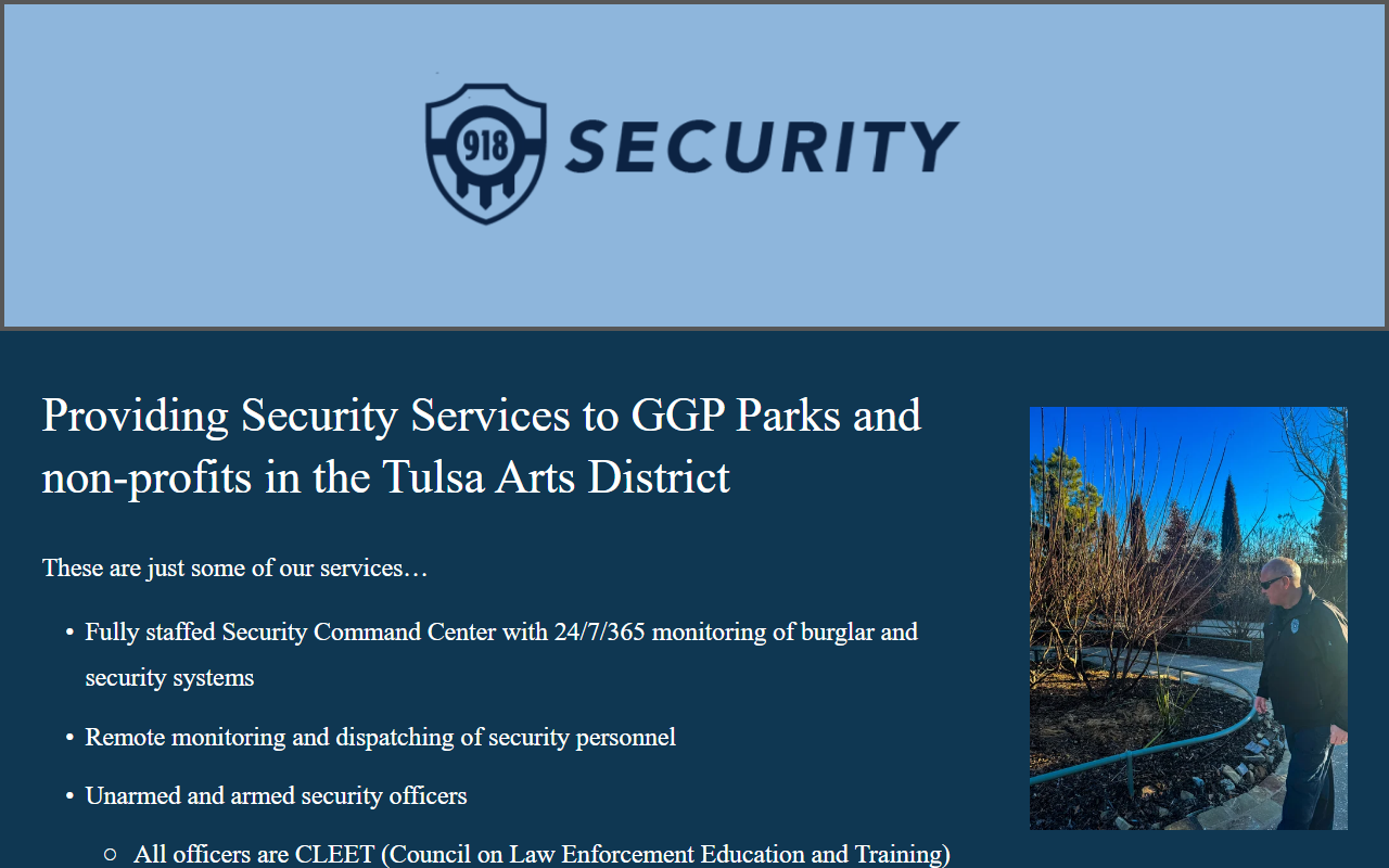 918security.com screenshot