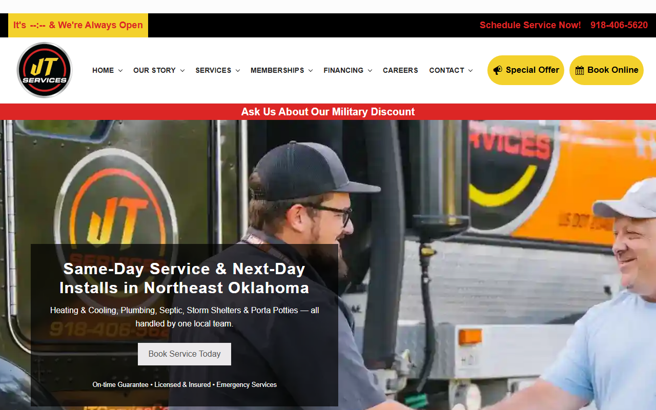 918shelter.com screenshot