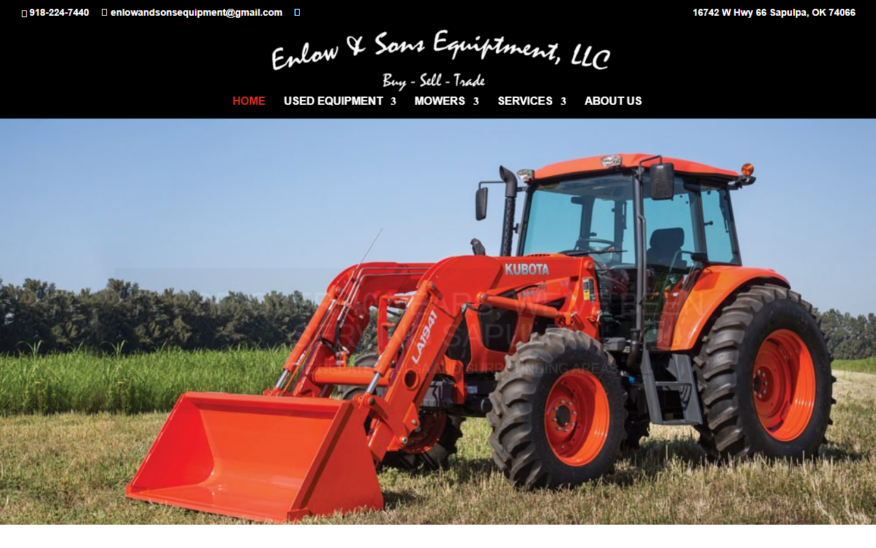 918tractorsales.com screenshot