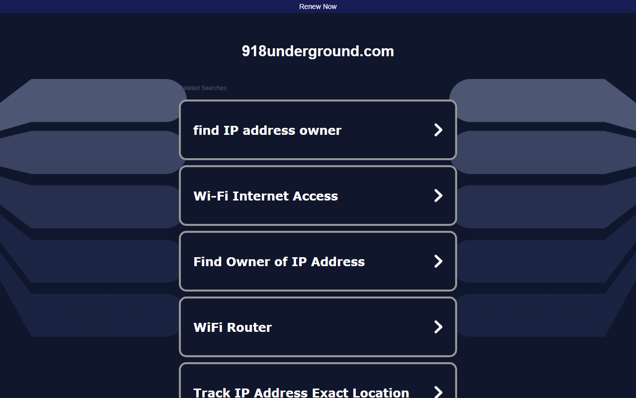 918underground.com screenshot