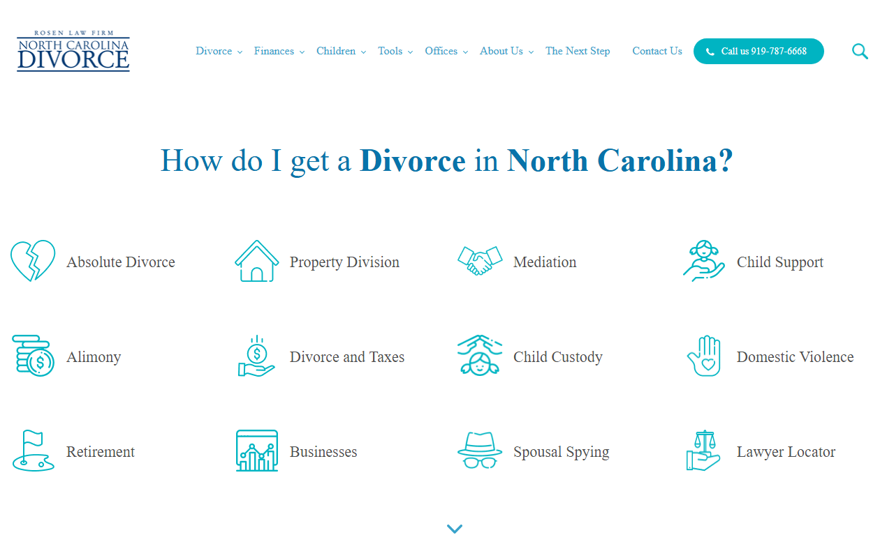 919divorce.com screenshot