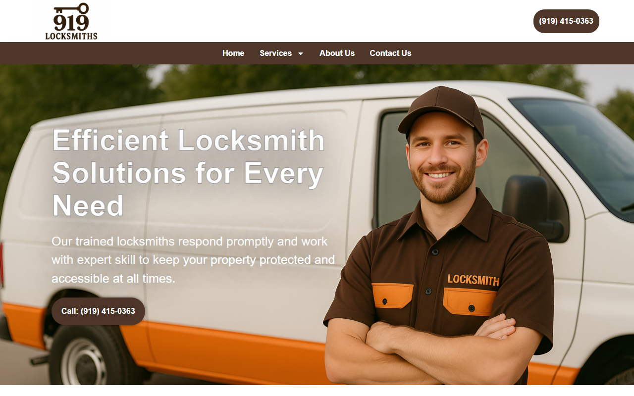 919locksmiths.com screenshot