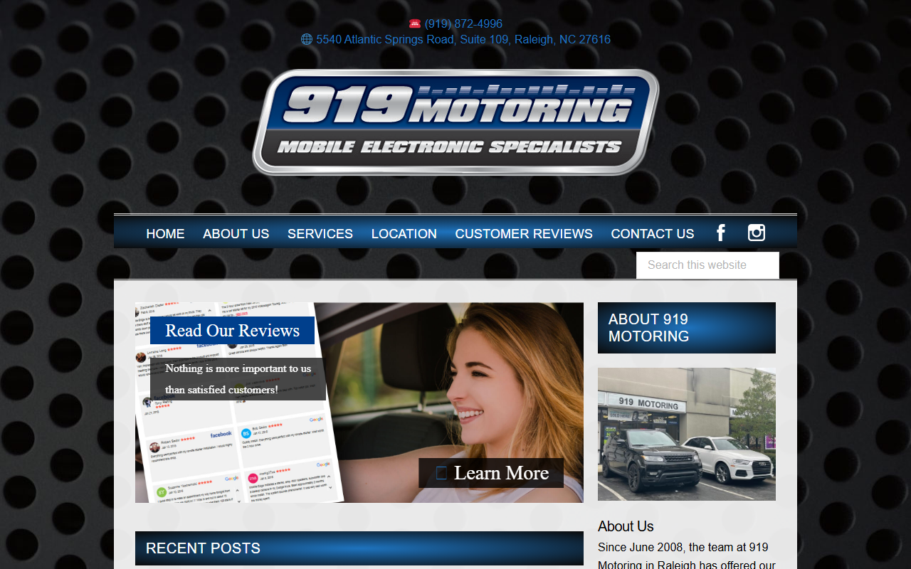 919motoring.com screenshot