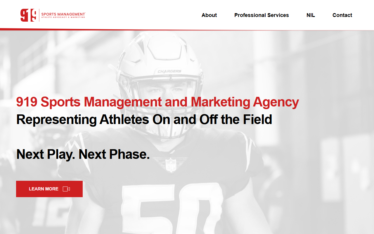 919sportsmgnt.com screenshot