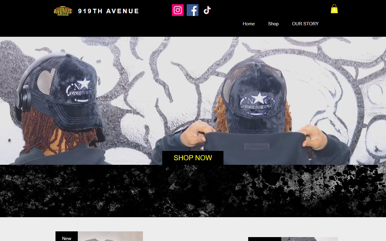 919thavenue.com screenshot