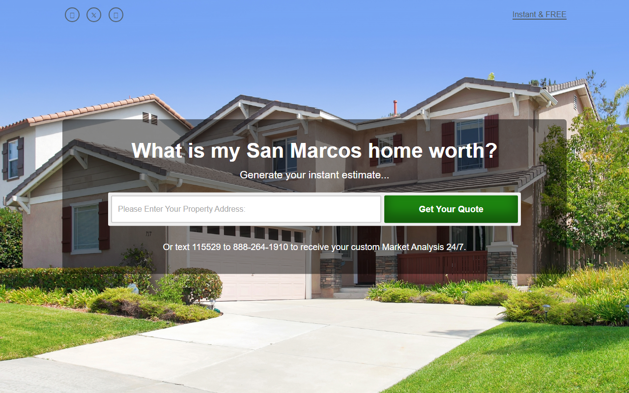 92069homevalues.com screenshot