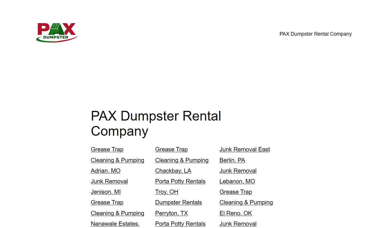 920junkremoval.com screenshot