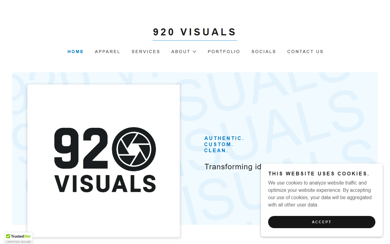920visuals.com screenshot