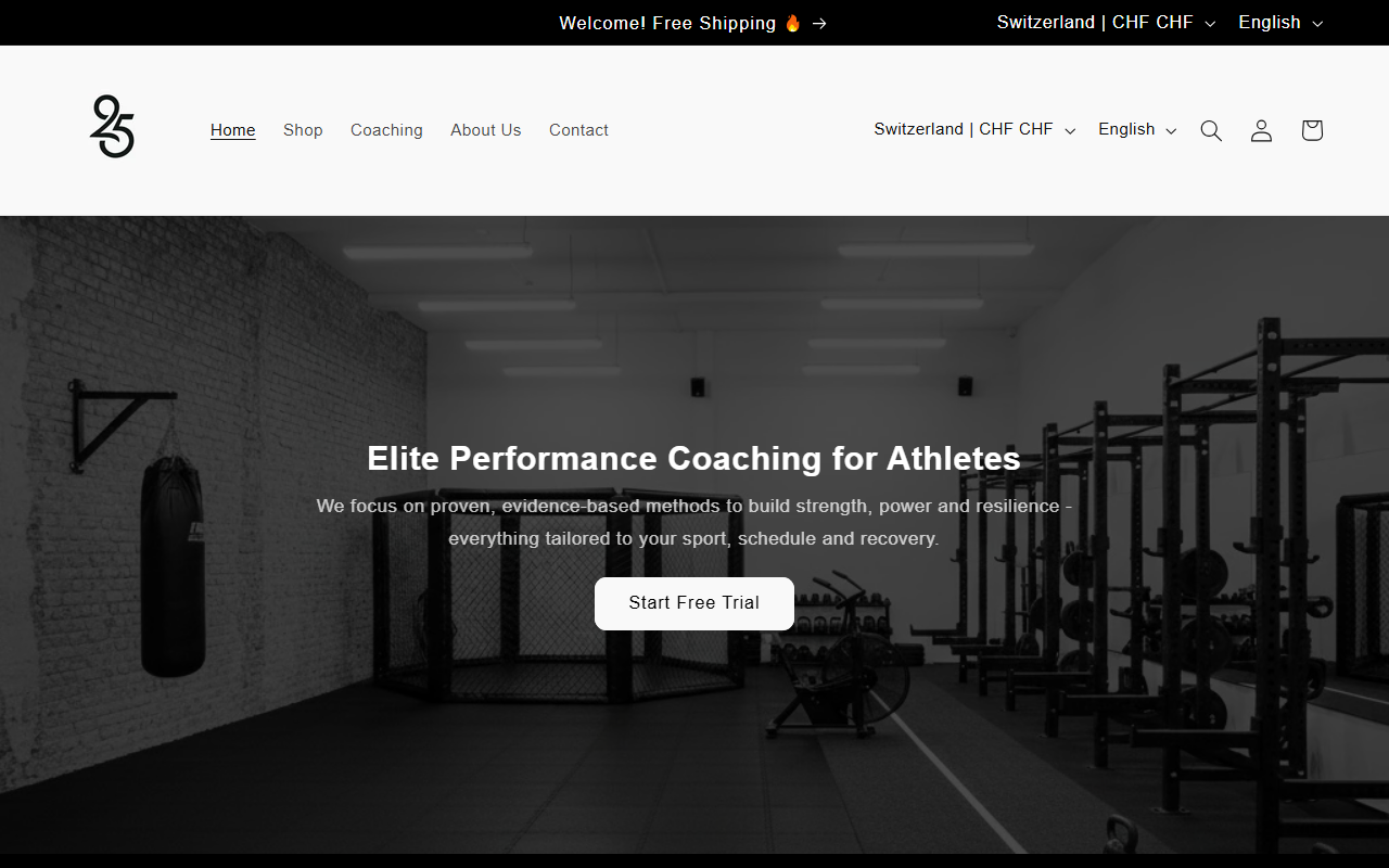 925-athletics.com screenshot