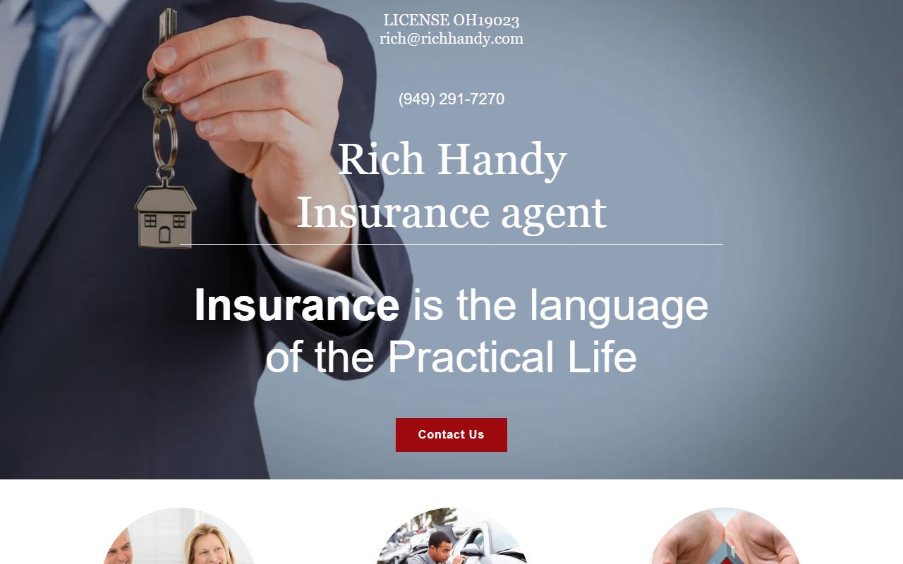 92539insurance.com screenshot