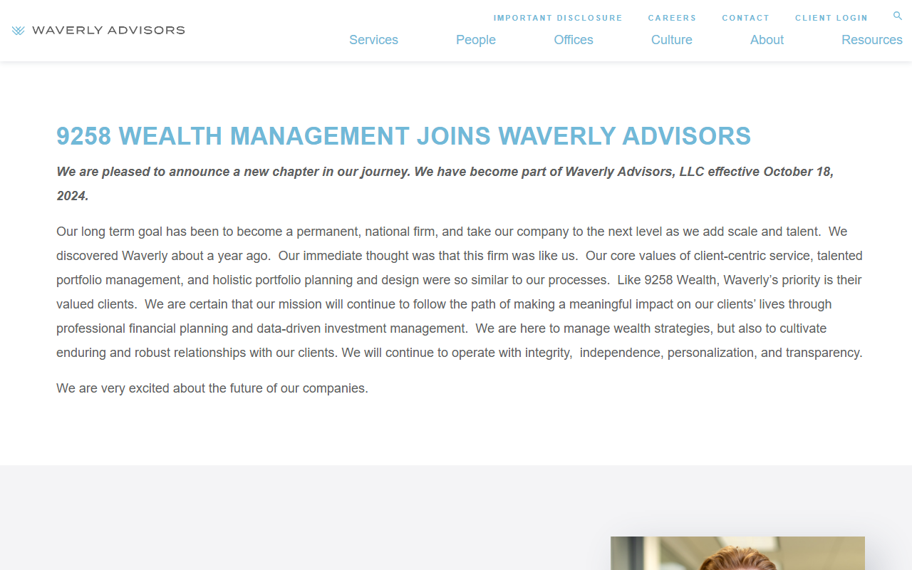 9258wealth.com screenshot