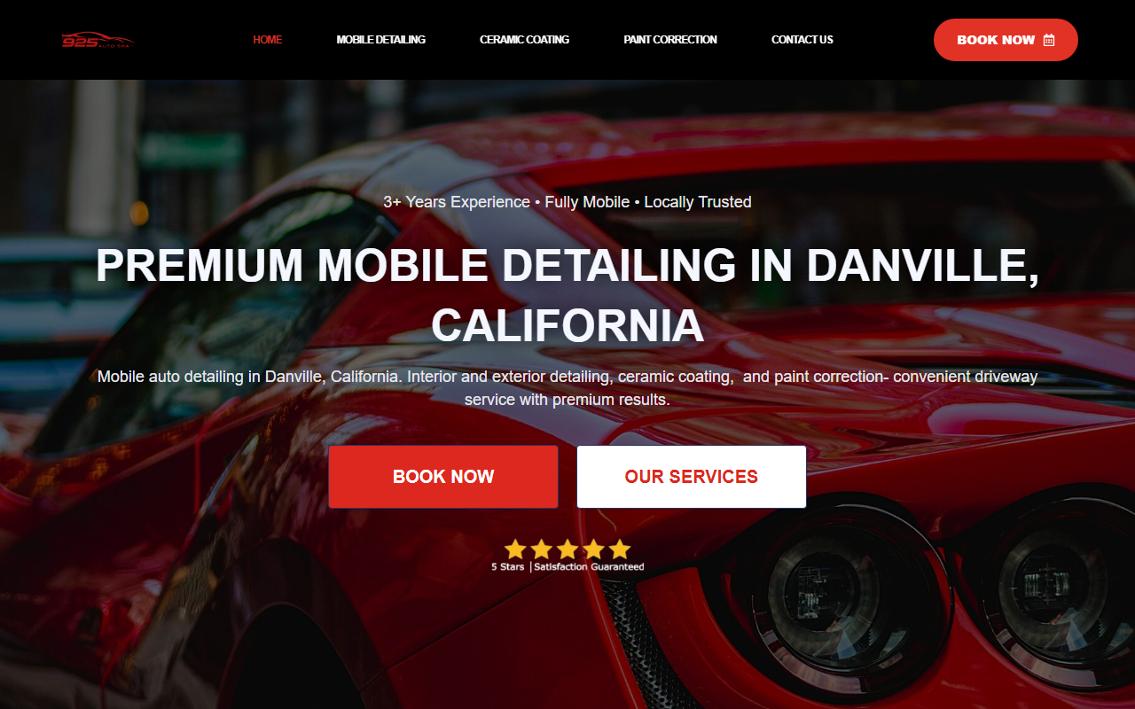 925autospa.com screenshot