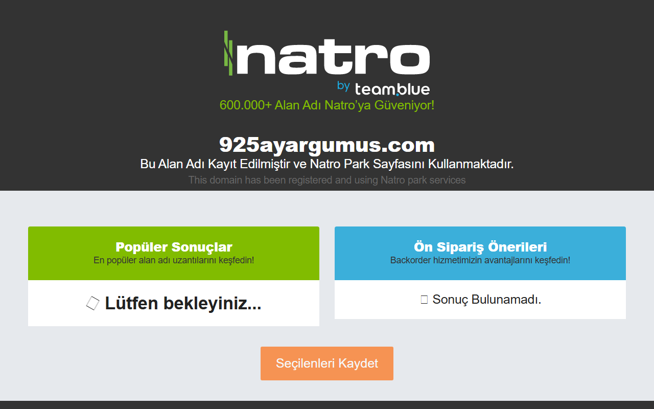 925ayargumus.com screenshot