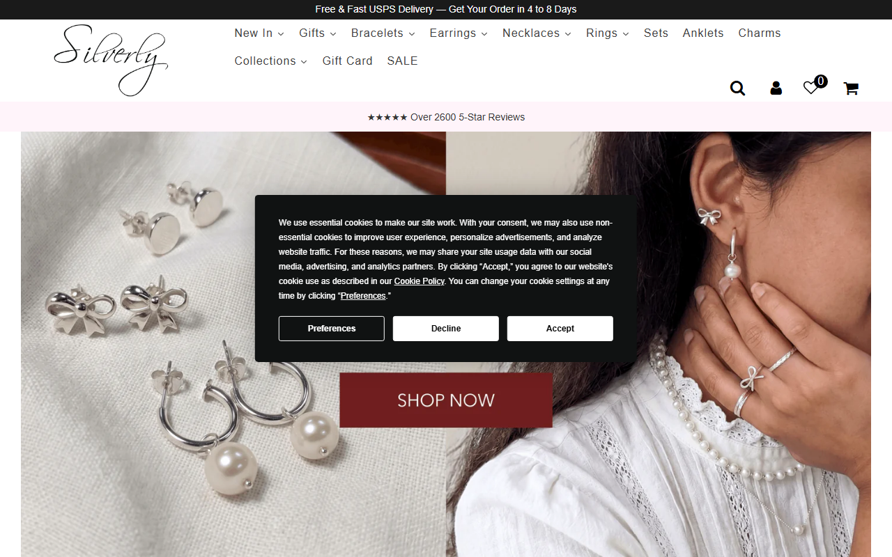 925silverly.com screenshot