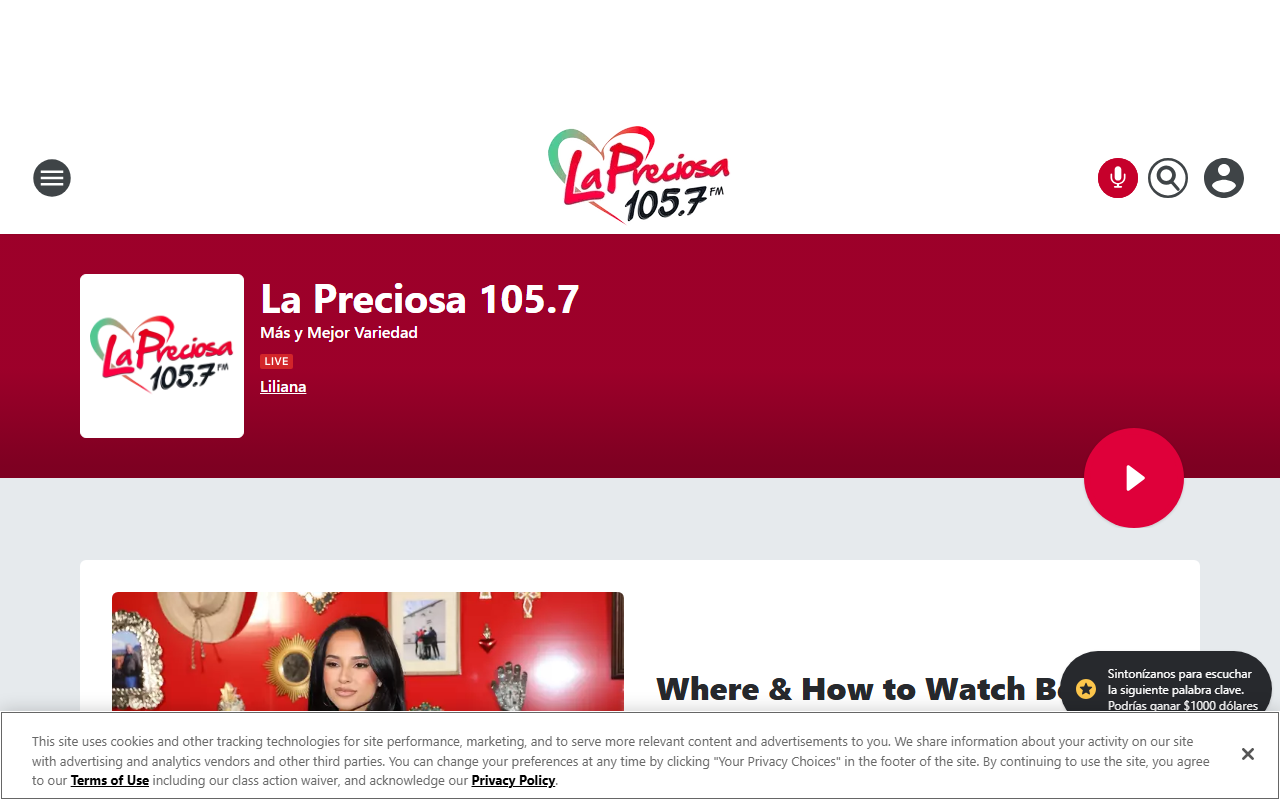 925thepatriot.com screenshot