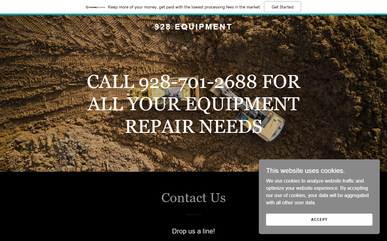928equipment.com screenshot