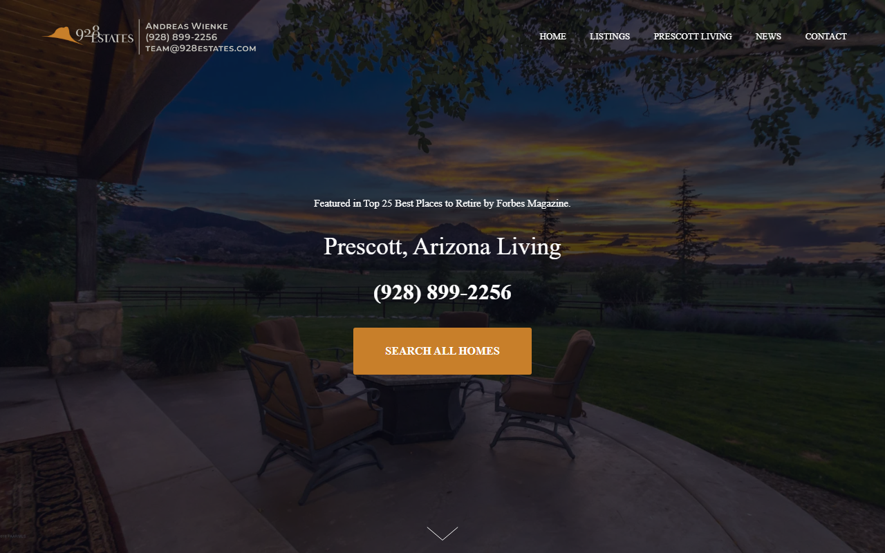 928estates.com screenshot