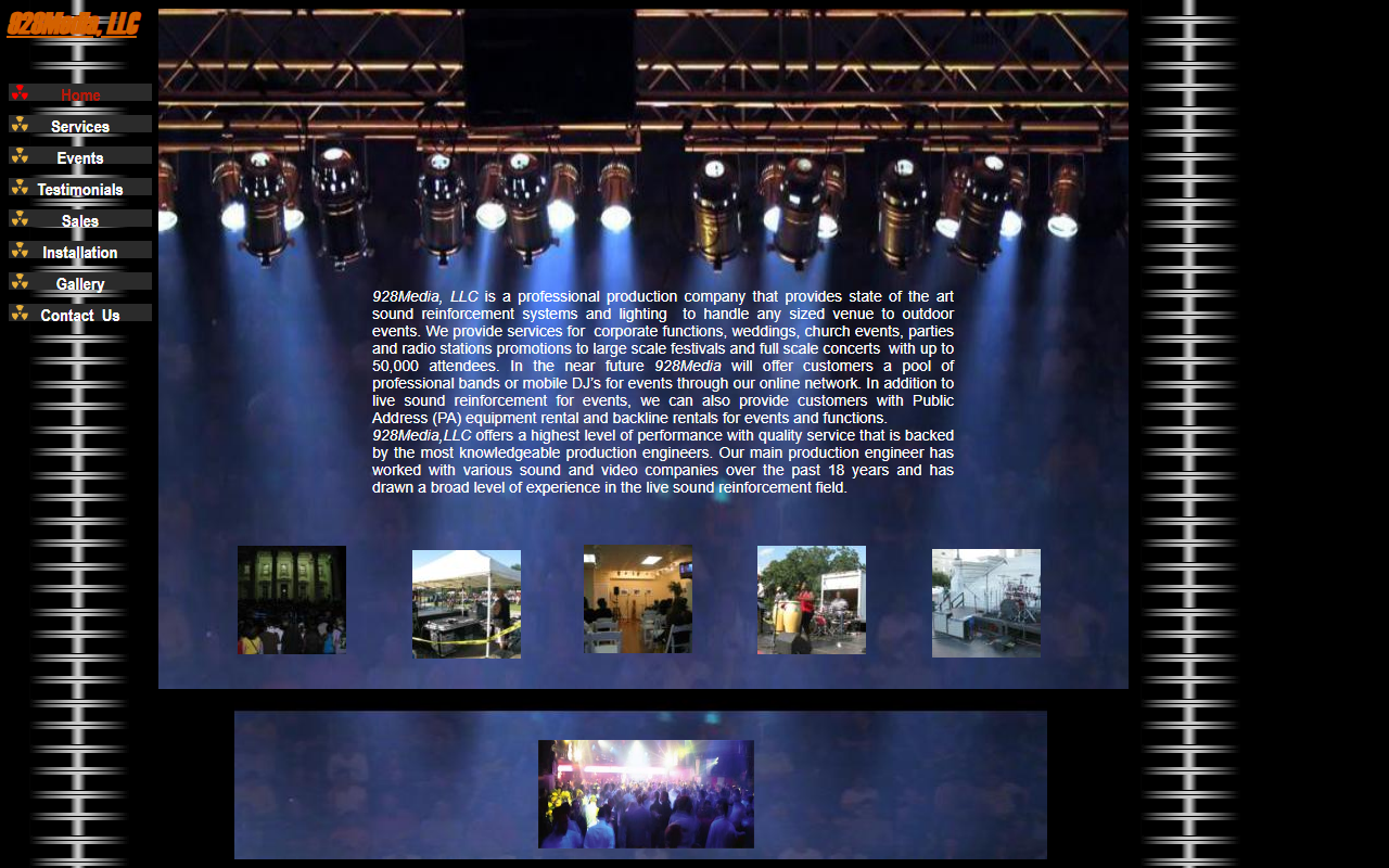 928mediallc.com screenshot