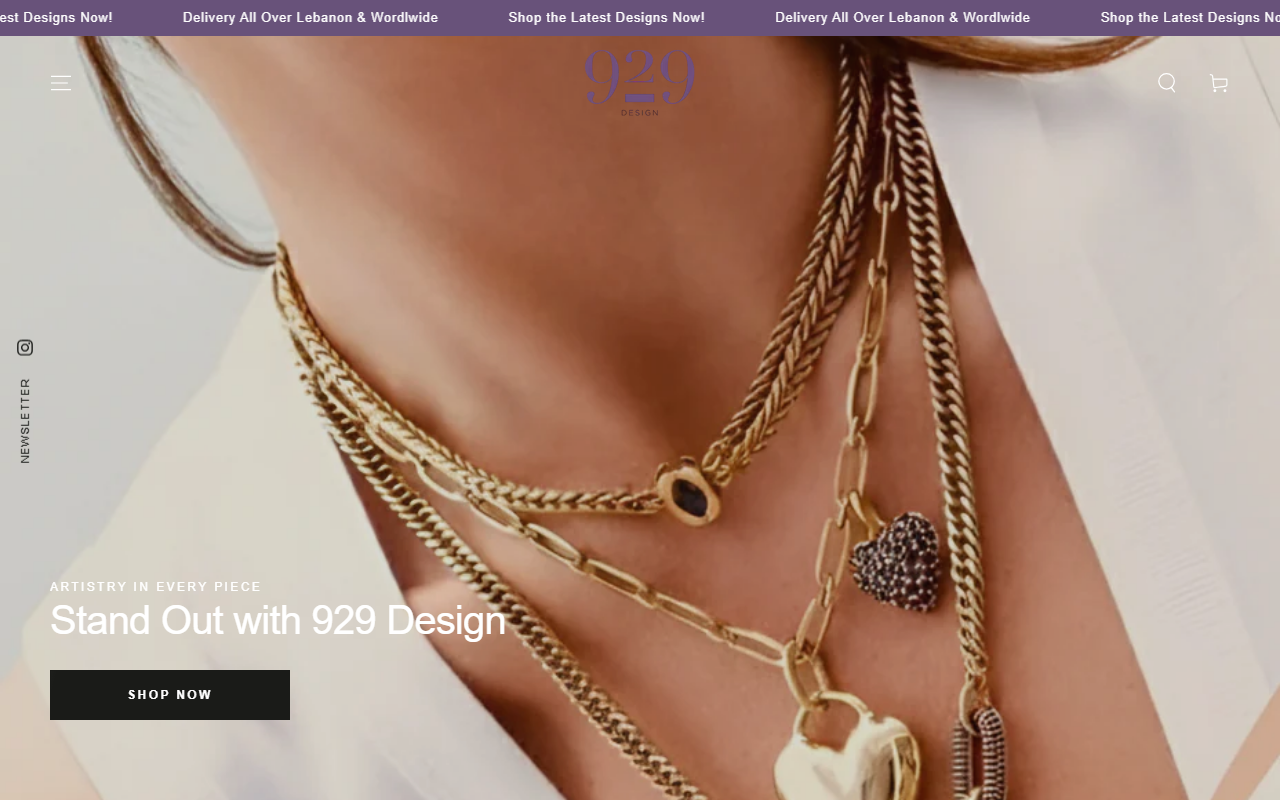 929conceptstore.com screenshot
