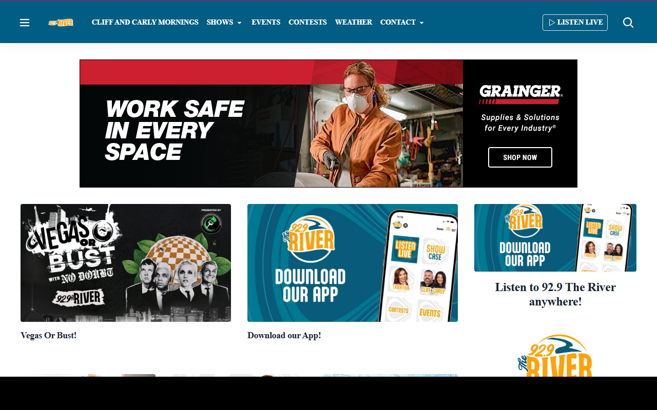 929theriver.com screenshot