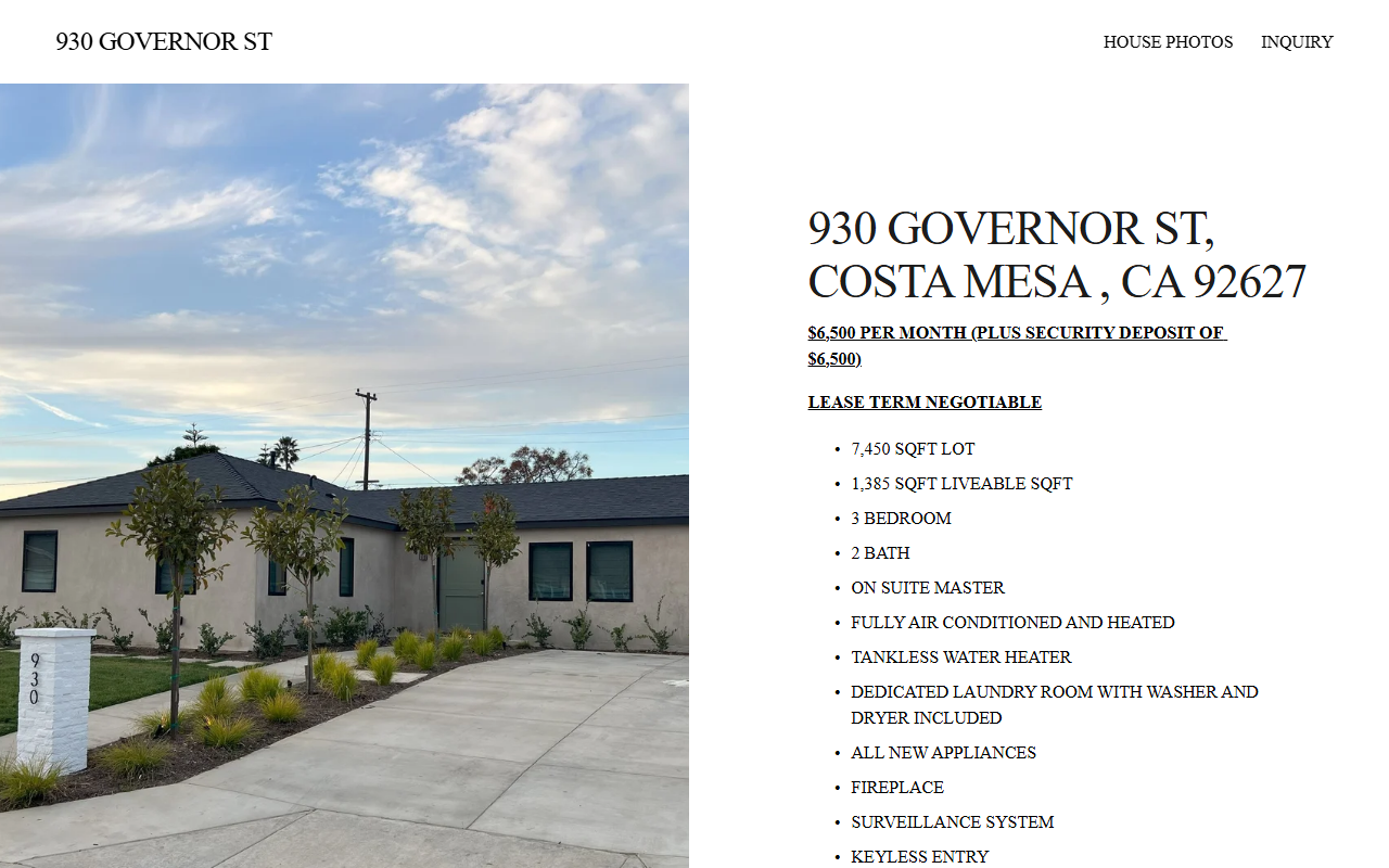 930governor.com screenshot
