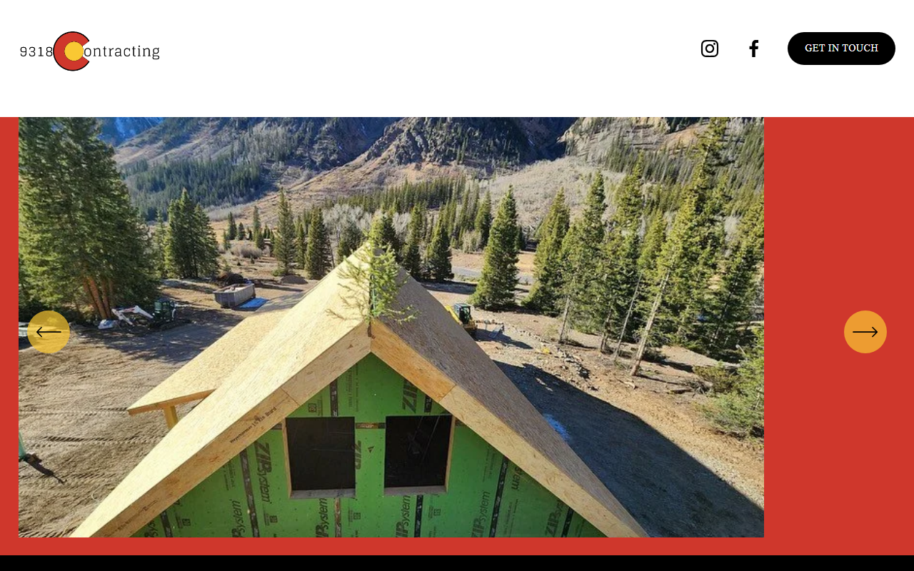 9318contracting.com screenshot