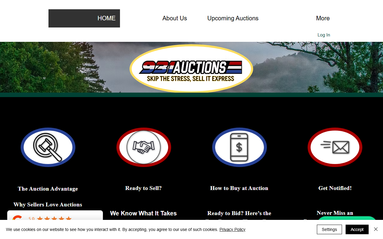 931auctions.com screenshot