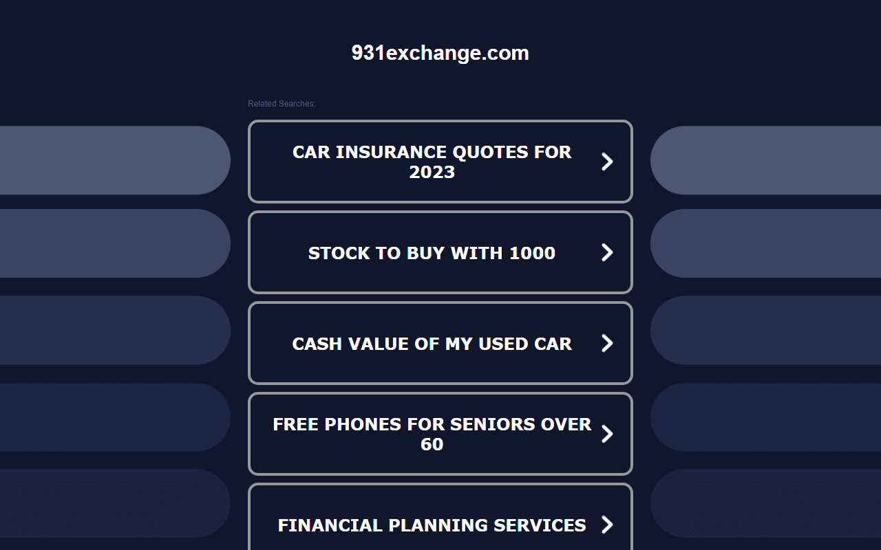 931exchange.com screenshot