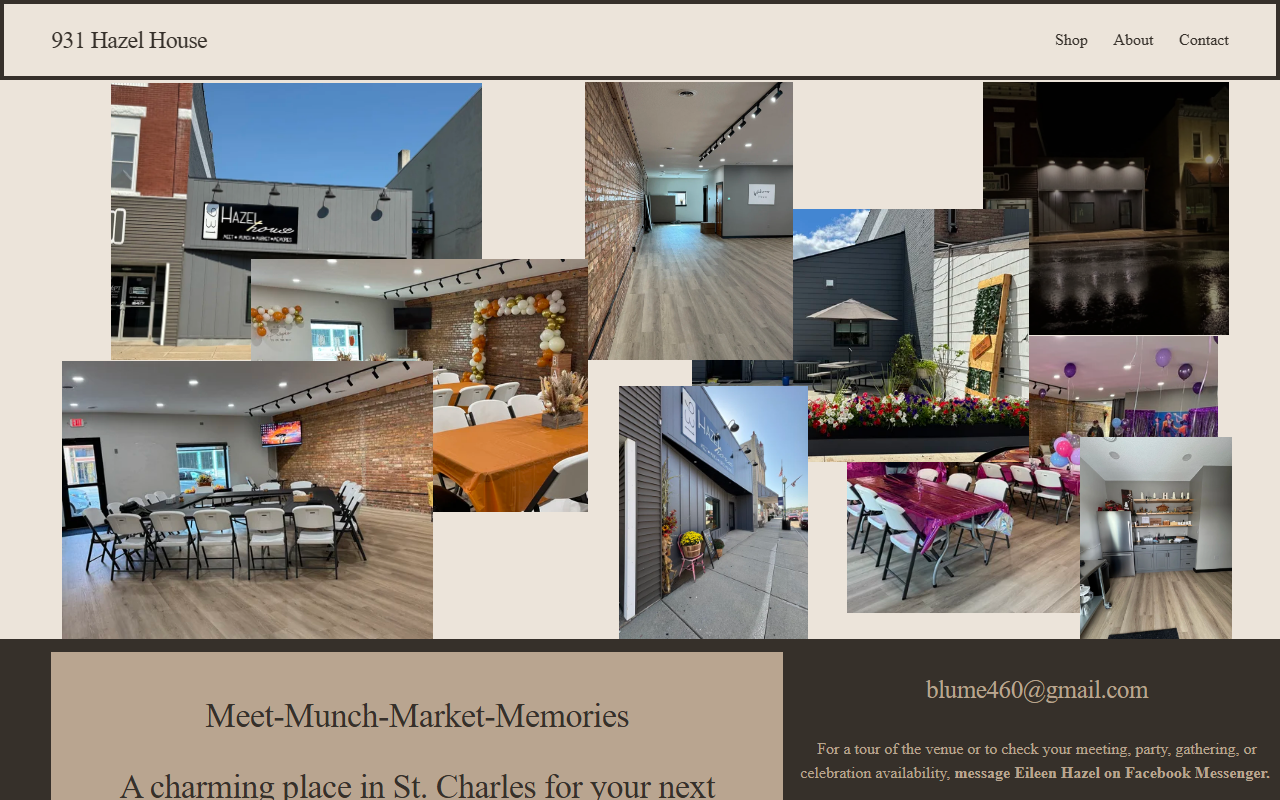931hazelhouse.com screenshot