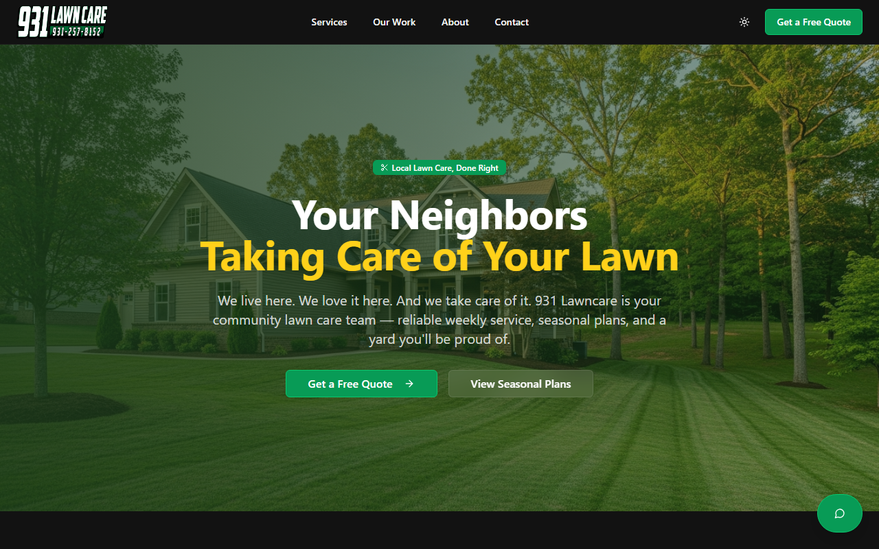 931lawncare.com screenshot