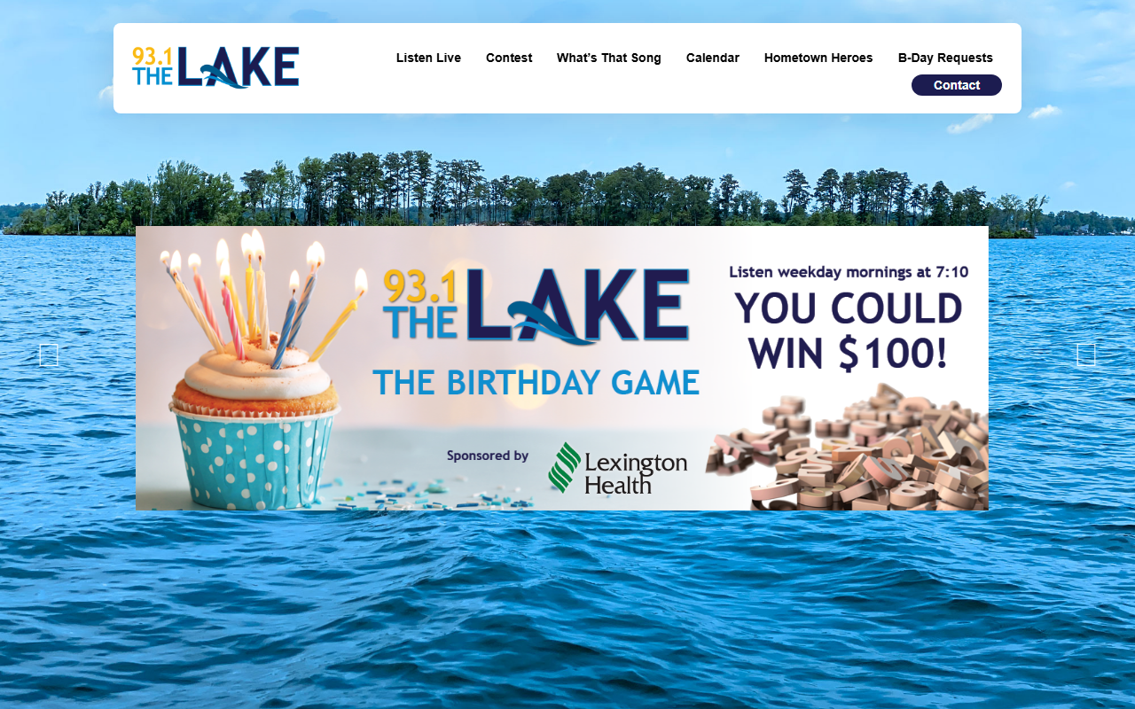 931thelakefm.com screenshot