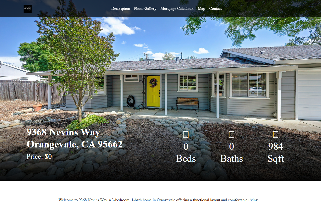 9368nevinsway.com screenshot