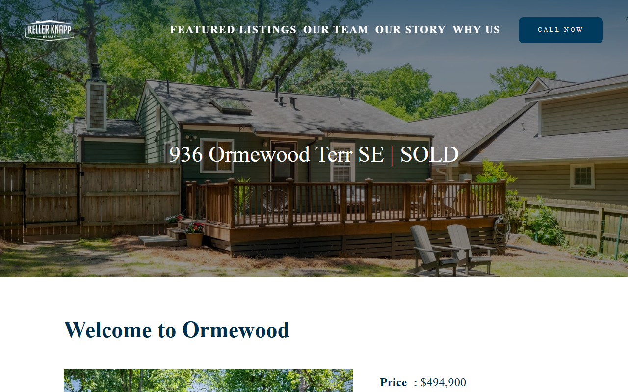936ormewood.com screenshot