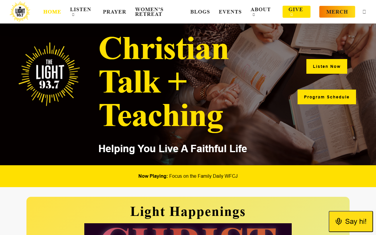 937thelight.com screenshot