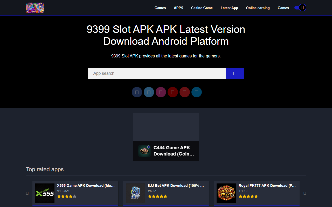 9399slotapkl.com screenshot