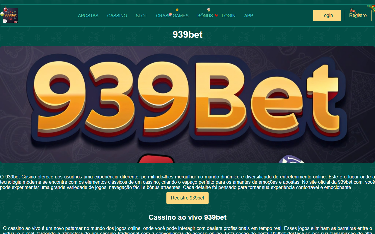 939betlogin.com screenshot