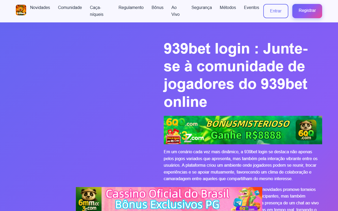 939betlogins.com screenshot