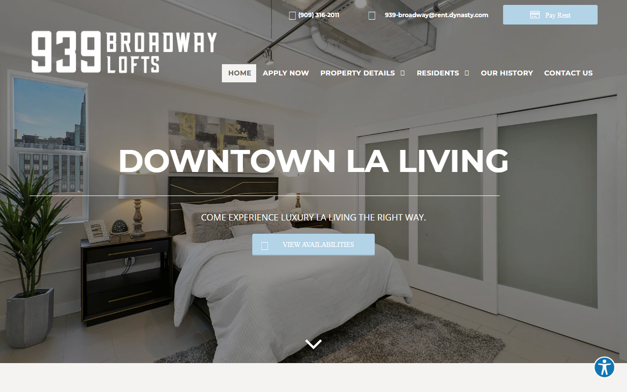 939broadwaylofts.com screenshot
