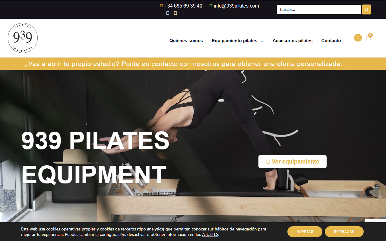 939pilates.com screenshot
