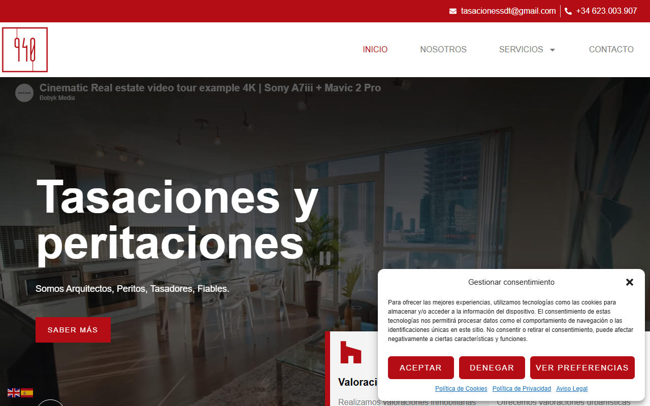 940arquitectura.com screenshot