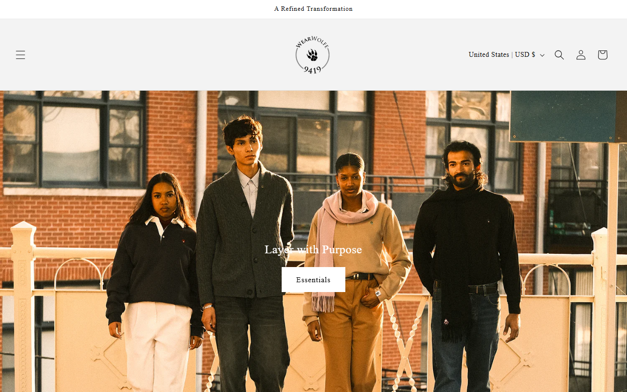 9419wearwolfe.com screenshot