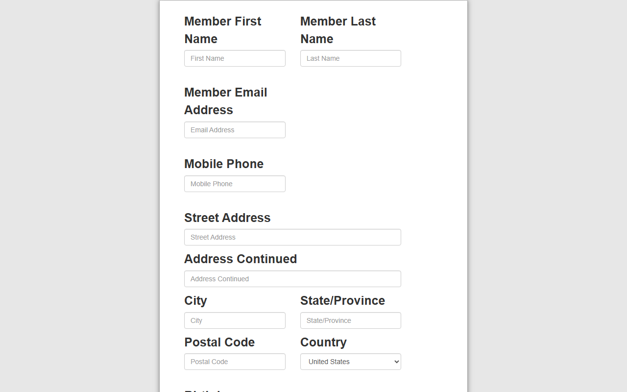 941dojosignup.com screenshot