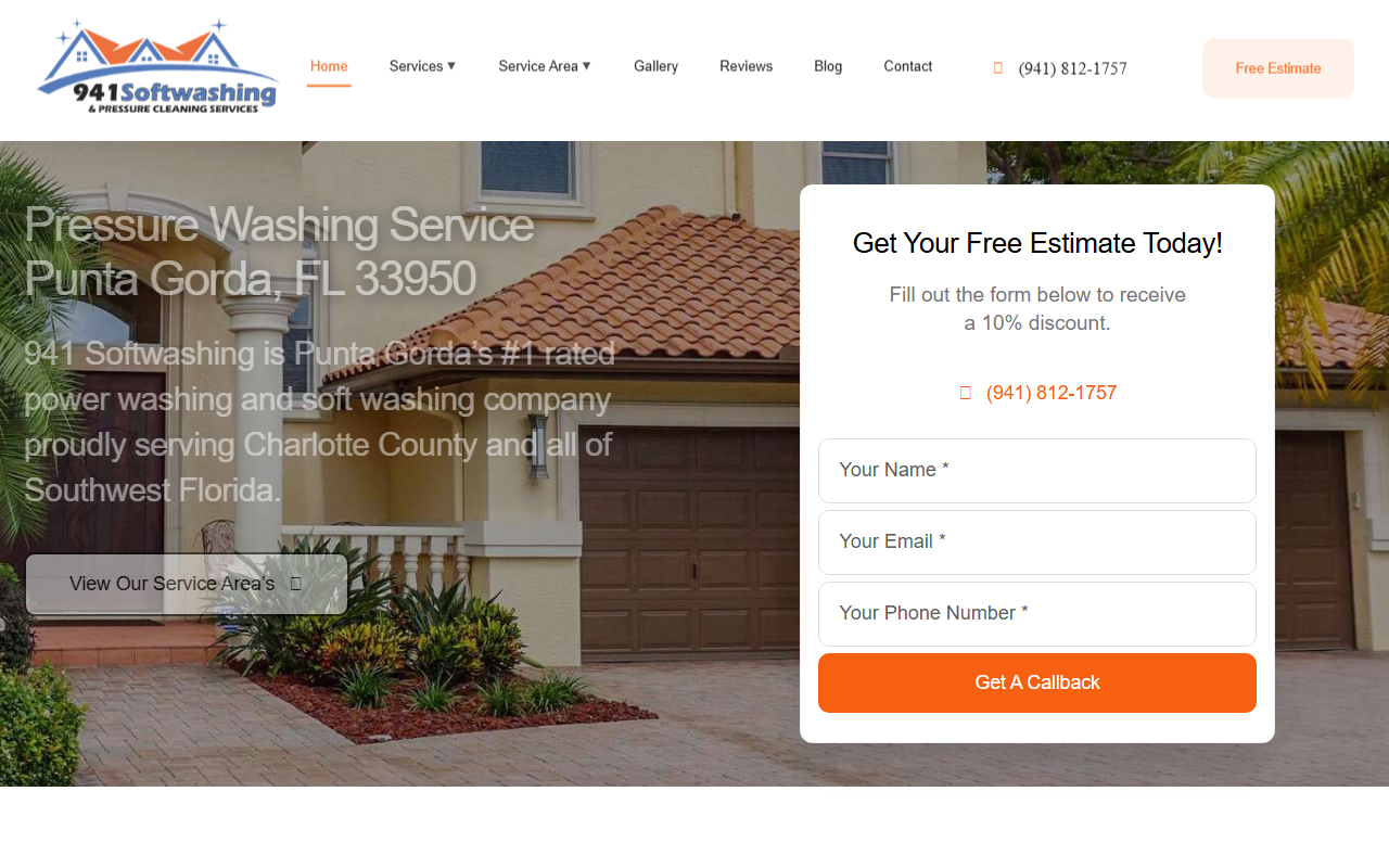 941softwashing.com screenshot