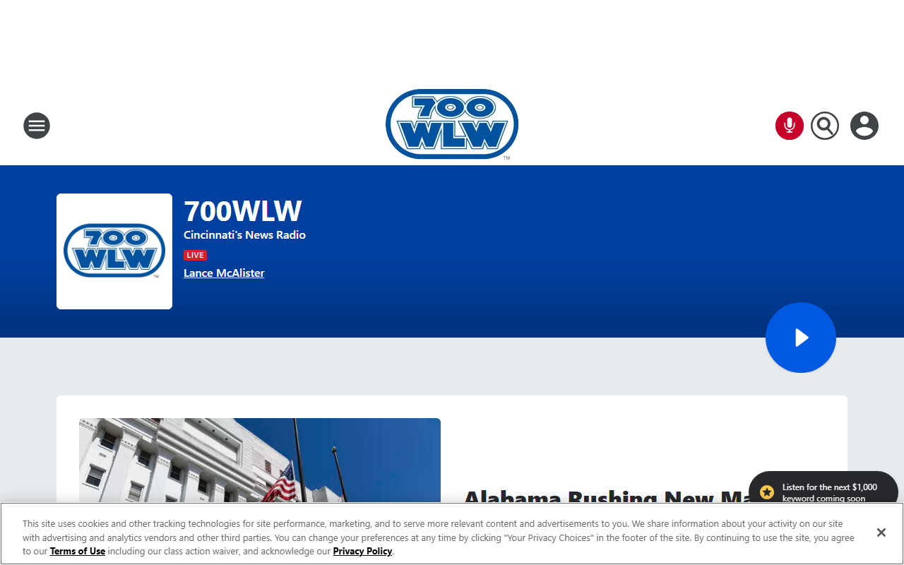 945cincinnati.com screenshot