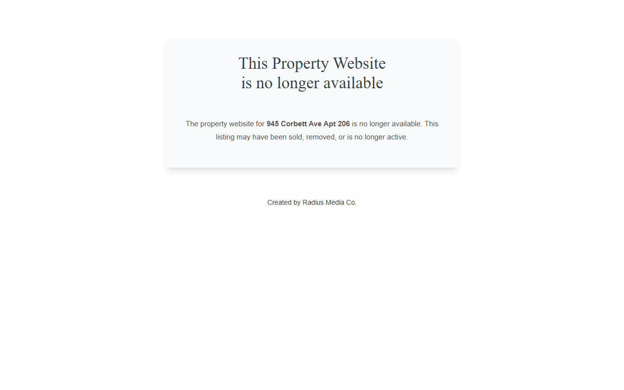 945corbett206.com screenshot